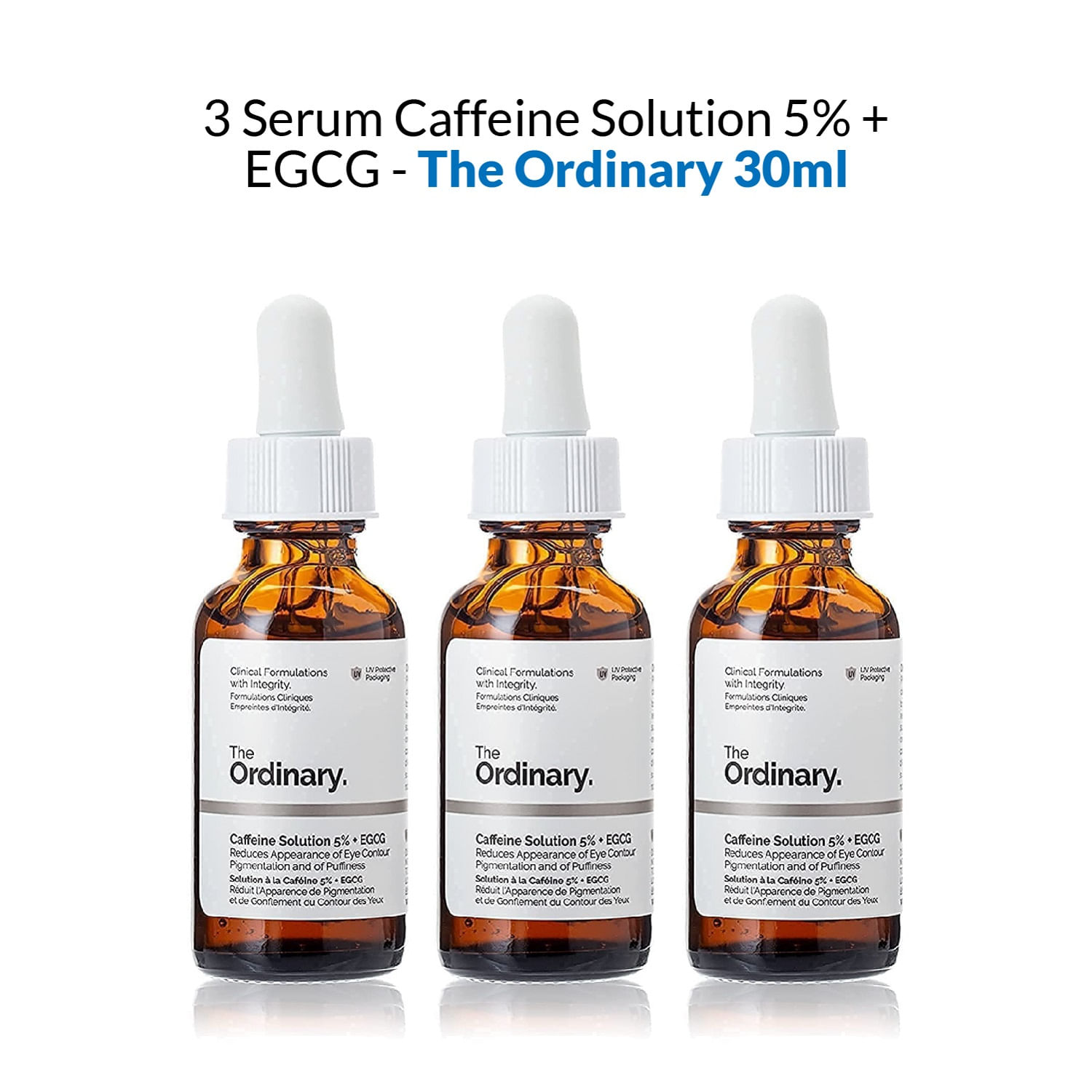 3 Serum Caffeine Solution 5% + EGCG - The Ordinary 30ml