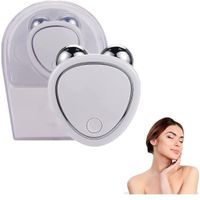 MASAJEADOR PARA EL ROSTRO CON MICROCORRIENTE - BLANCO
