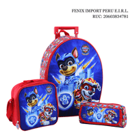 Set Maleta Ranger Grande Eva 3D Paw Patrol Niño Scool