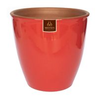 Maceta Cerámica Zafiro 14 Roja