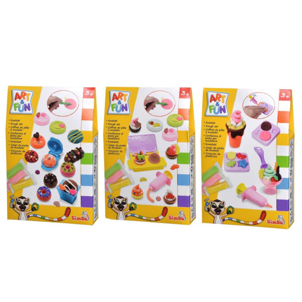 Masas Art & Fun Set Moldeable Surt. X3