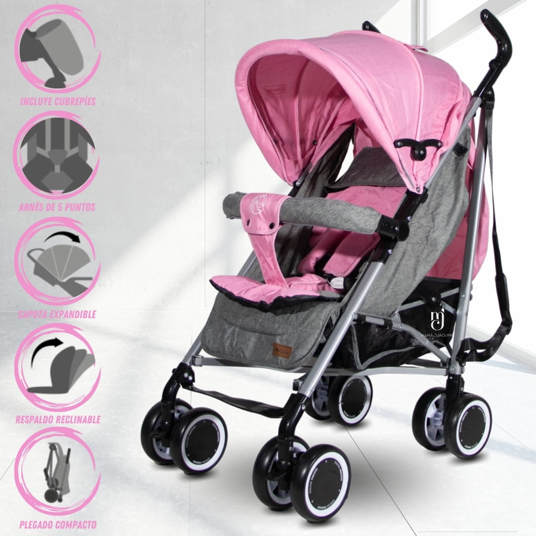 Coche Bastón Deportivo «ULTRA PLUS» Edición Limitada Pink