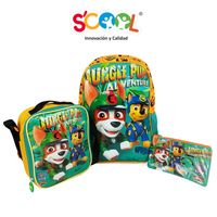 Scool - Set mochila oficio lonchera y cartuchera Paw Patrol