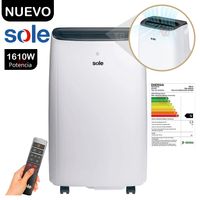 Aire Acondicionado Portátil Sole 12 KBTU SOLAIR012 - copy