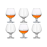Set de 6 Copas para Brandy Cuello Corto 260ml