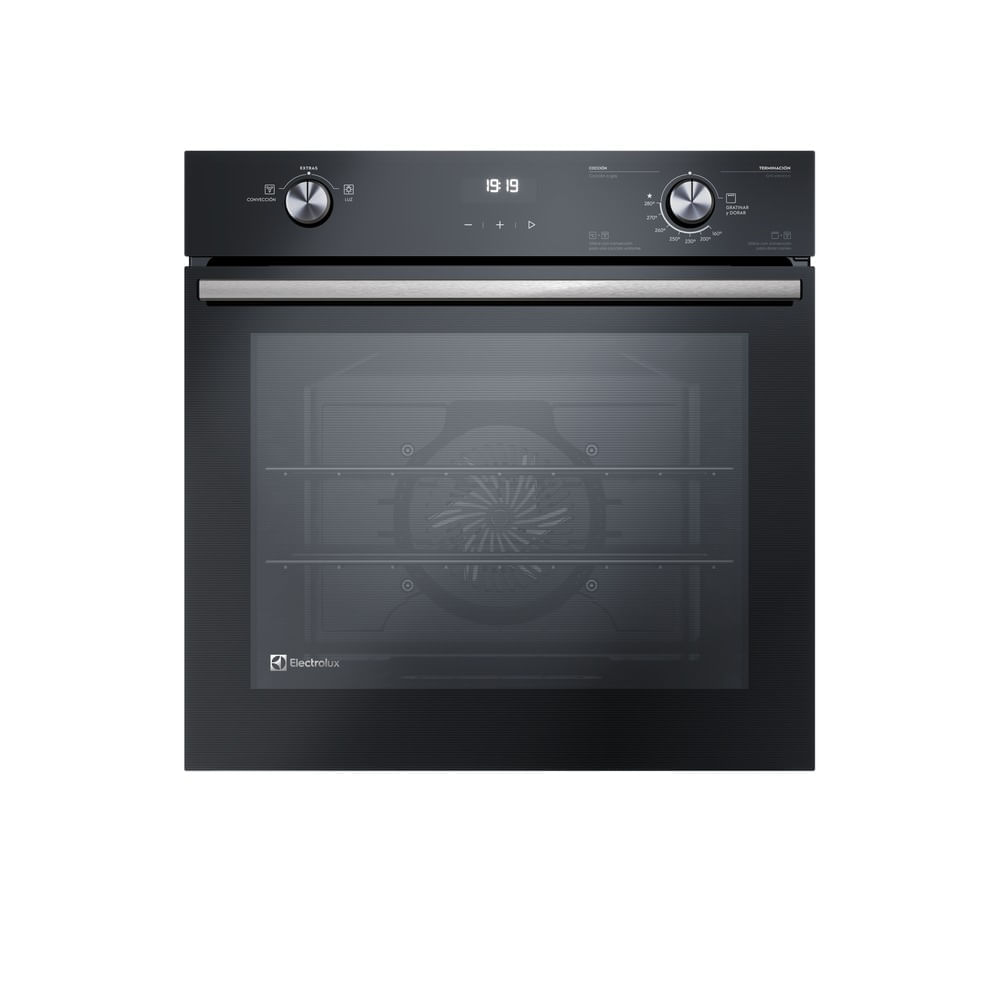 Horno Convección Empotrable a Gas Electrolux 80L Negro OE8GH