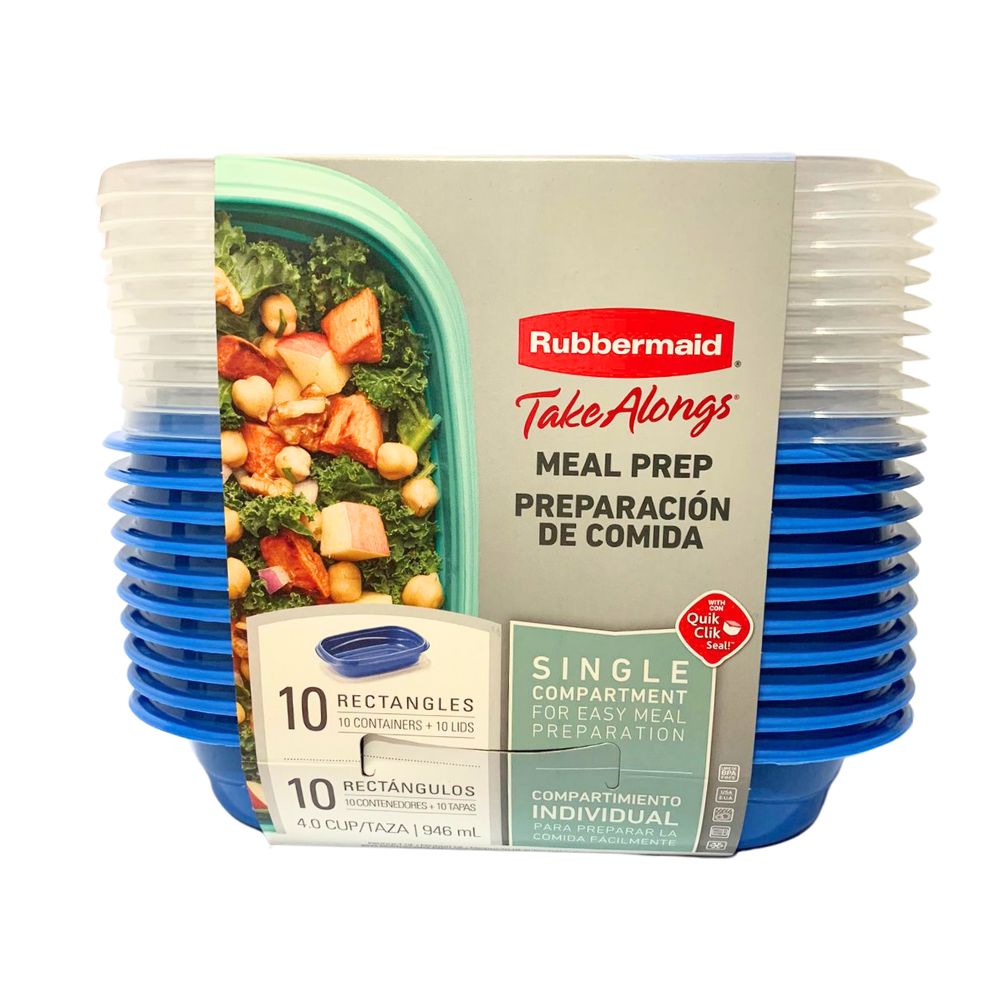 10 Recipientes con 946ml Rubbermaid 2141748 - copy