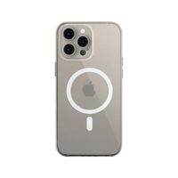 CASE COMPATIBLE CON IPHONE 15 PRO MAX TRANSPARENTE CON MAGSAFE