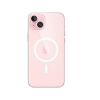 CASE COMPATIBLE CON IPHONE 15 PLUS TRANSPARENTE CON MAGSAFE