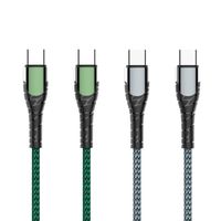 CABLE LDNIO LC101 DE CARGA RAPIDA USB-C A USB-C (1 M) 65W
