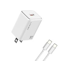 CARGADOR DE 30W CARGA RAPIDA A1508C USB-C INCLUYE CABLE TIPO C-C