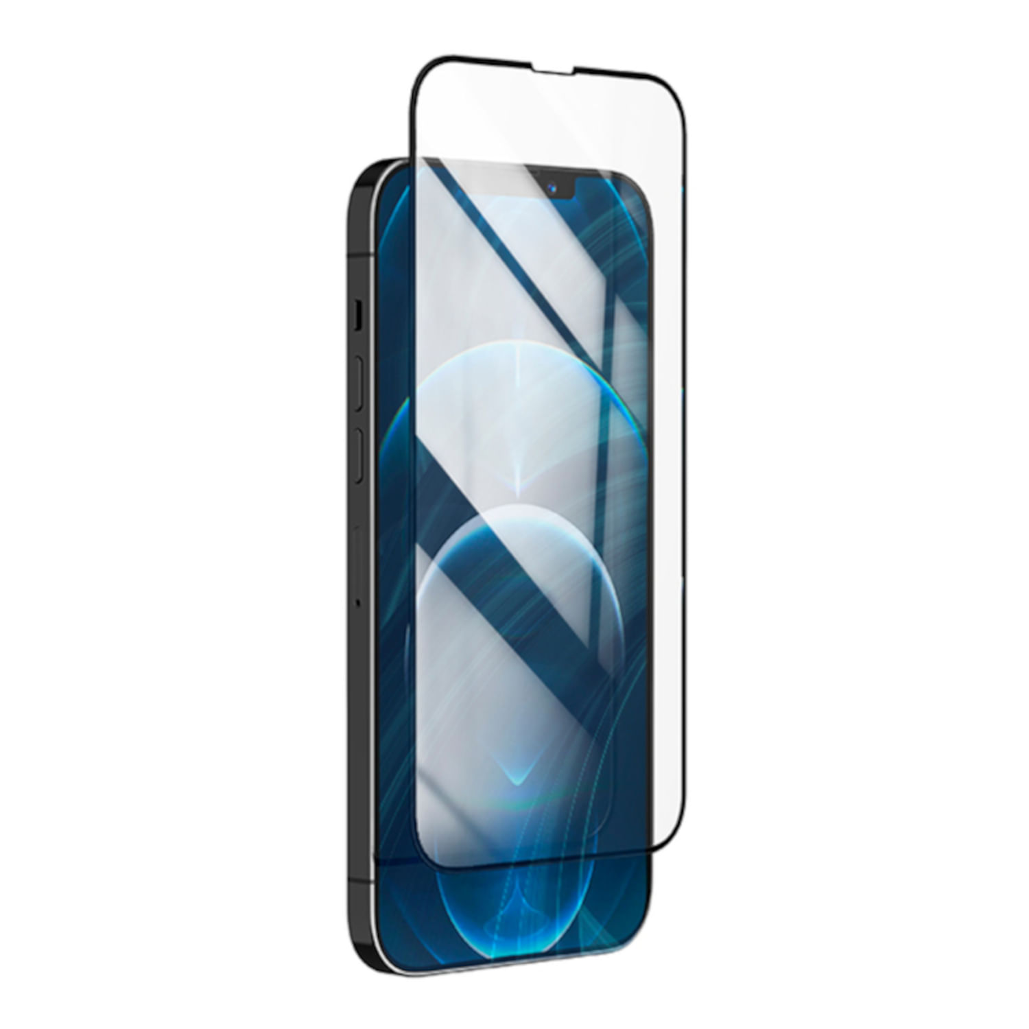 PROTECTOR DE PANTALLA PARA IPHONE 13 TRANSPARENTE DE VIDRIO 10D