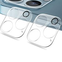 PROTECTOR DE CAMARA COMPATIBLE CON IPHONE 13 PRO DE VIDRIO TEMPLADO