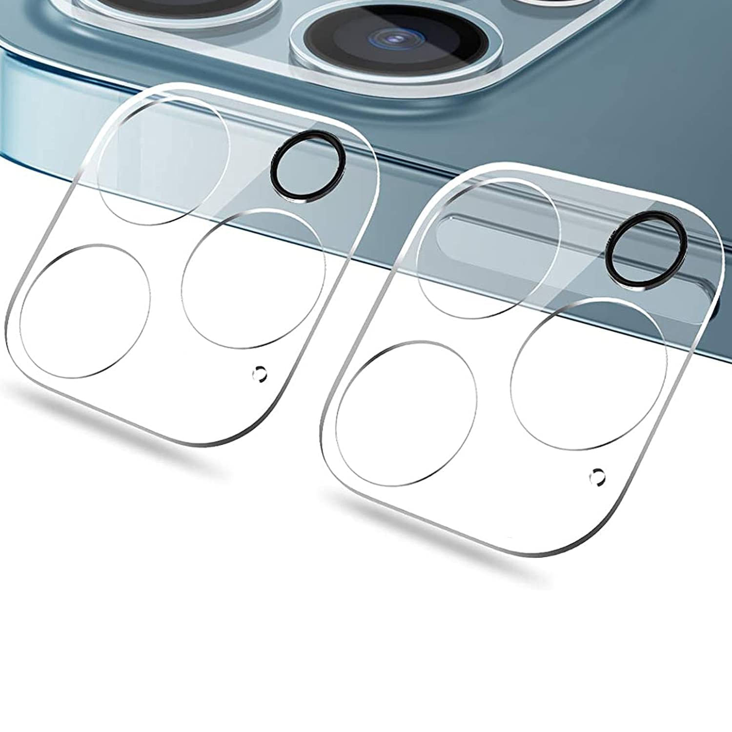 PROTECTOR DE CAMARA COMPATIBLE CON IPHONE 13 PRO DE VIDRIO TEMPLADO