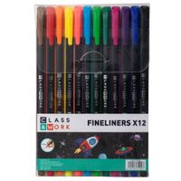Fine Liners CLASS&WORK Paquete 12un
