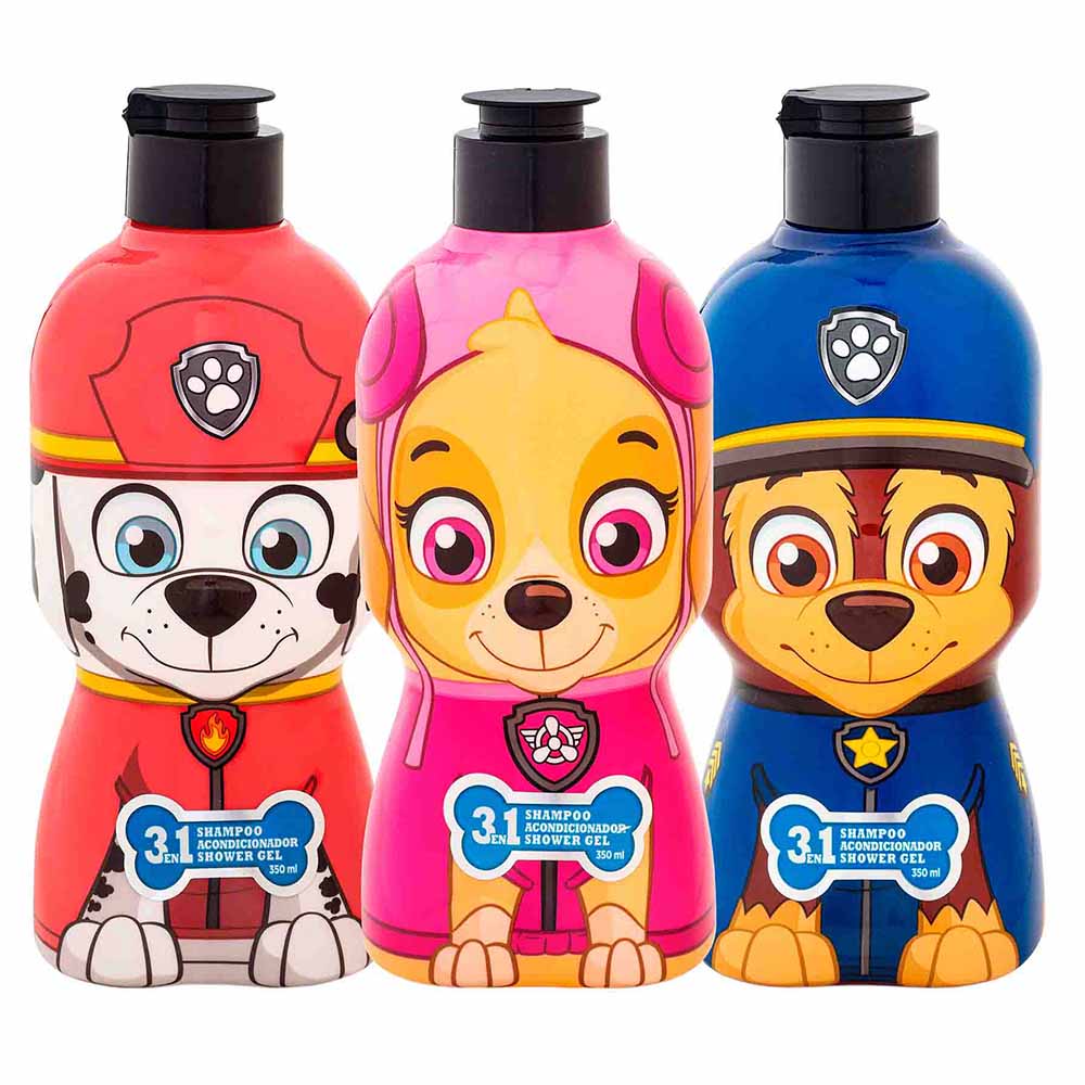 Shampoo 3 en 1 GELATTI Paw Patrol Botella 350ml