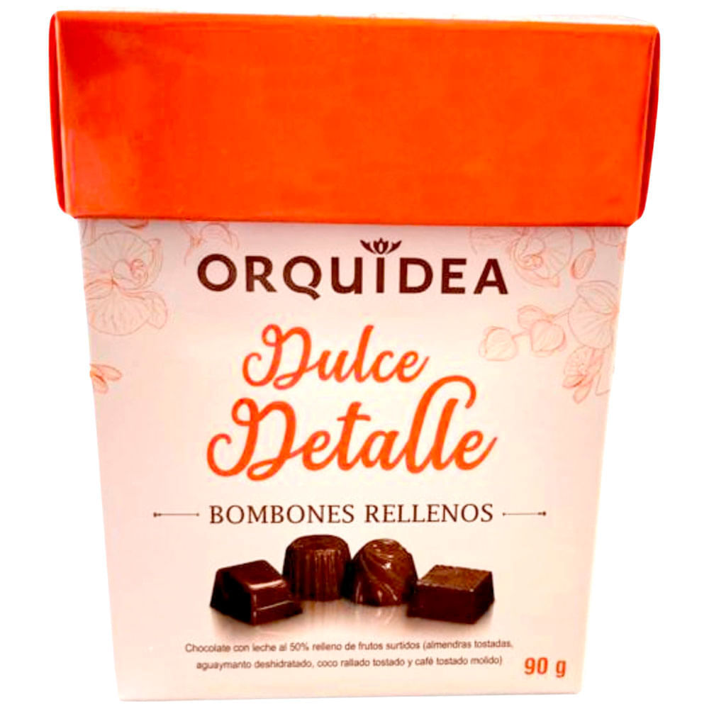 Bombones Rellenos ORQUÍDEA Caja 90g