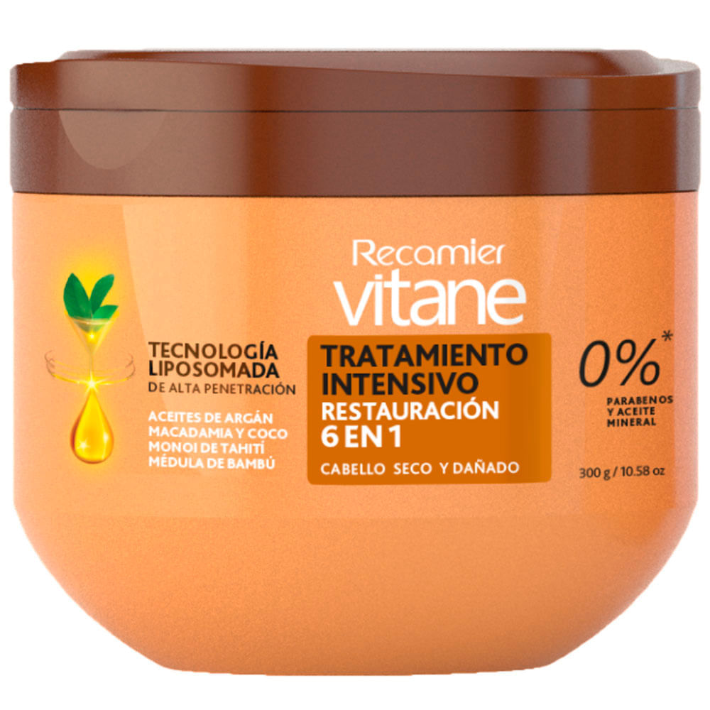 Crema de Tratamiento VITANTE Intensivo Restauracion 6 en 1 Pote 300g