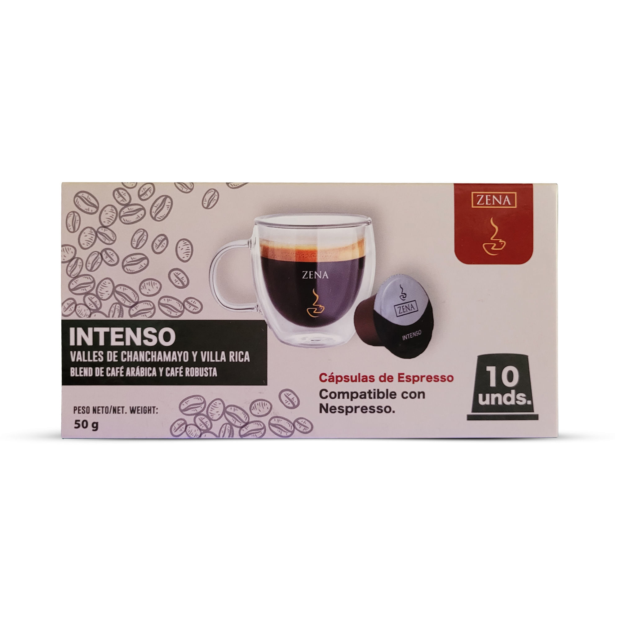 Café Intenso ZENA Caja 10un