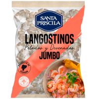 Langostino Pelado y Desvenado Jumbo SANTA PRISCILA Bolsa 454g