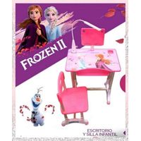 Escritorio Para Niñas Modelo Ergonomico con Lampara Led