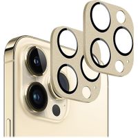PROTECTOR DE CAMARA PARA IPHONE 14 PRO MAX DORADO