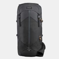 MOCHILA TREKKING EASYFIT CON FUNDA IMPERMEABLE  50 LITROS NEGRO