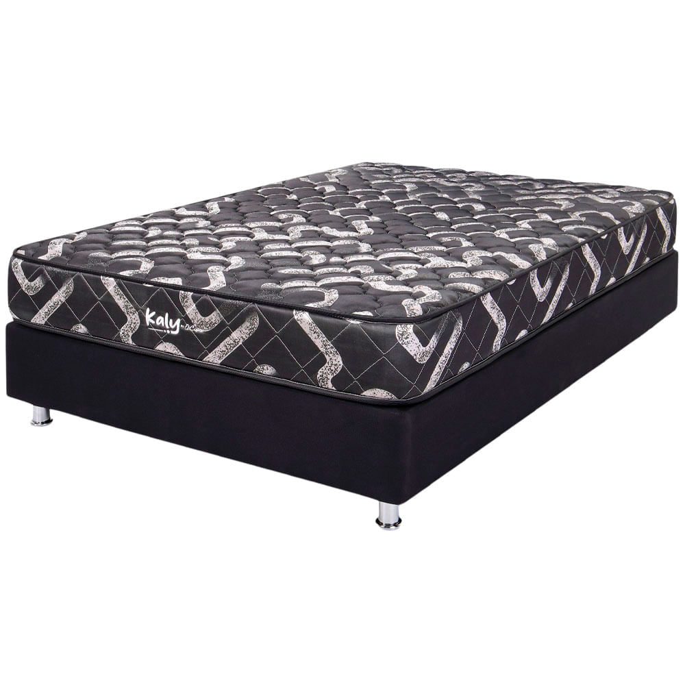 Cama EL CISNE Kaly Black 1.5 Plazas