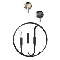 AURICULARES CON CABLE HP-09 AUDIFONOS INTRAUDITIVOS CON CONTROL REMOTO