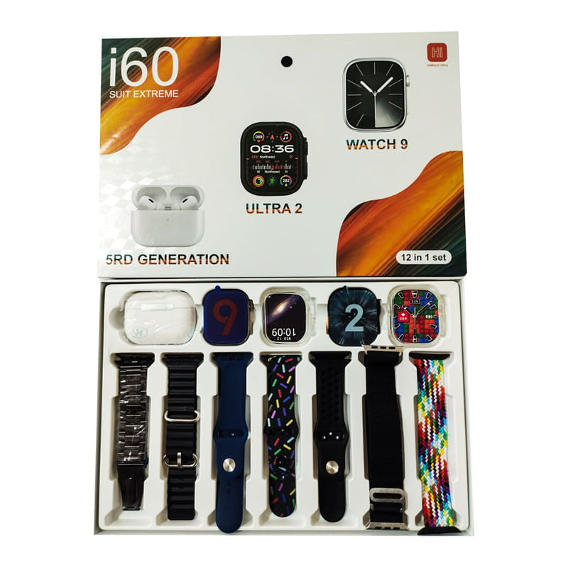 Smartwatch I60 Suit Extreme Negro