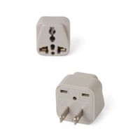 Adaptador Universal Espiga Plana 10A 250V Wonpro