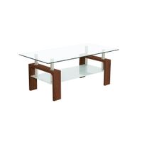 Mesa de Centro Prom Patas Marrones