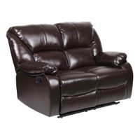 Reclinable High Gloss 2 Cuerpos Marrón