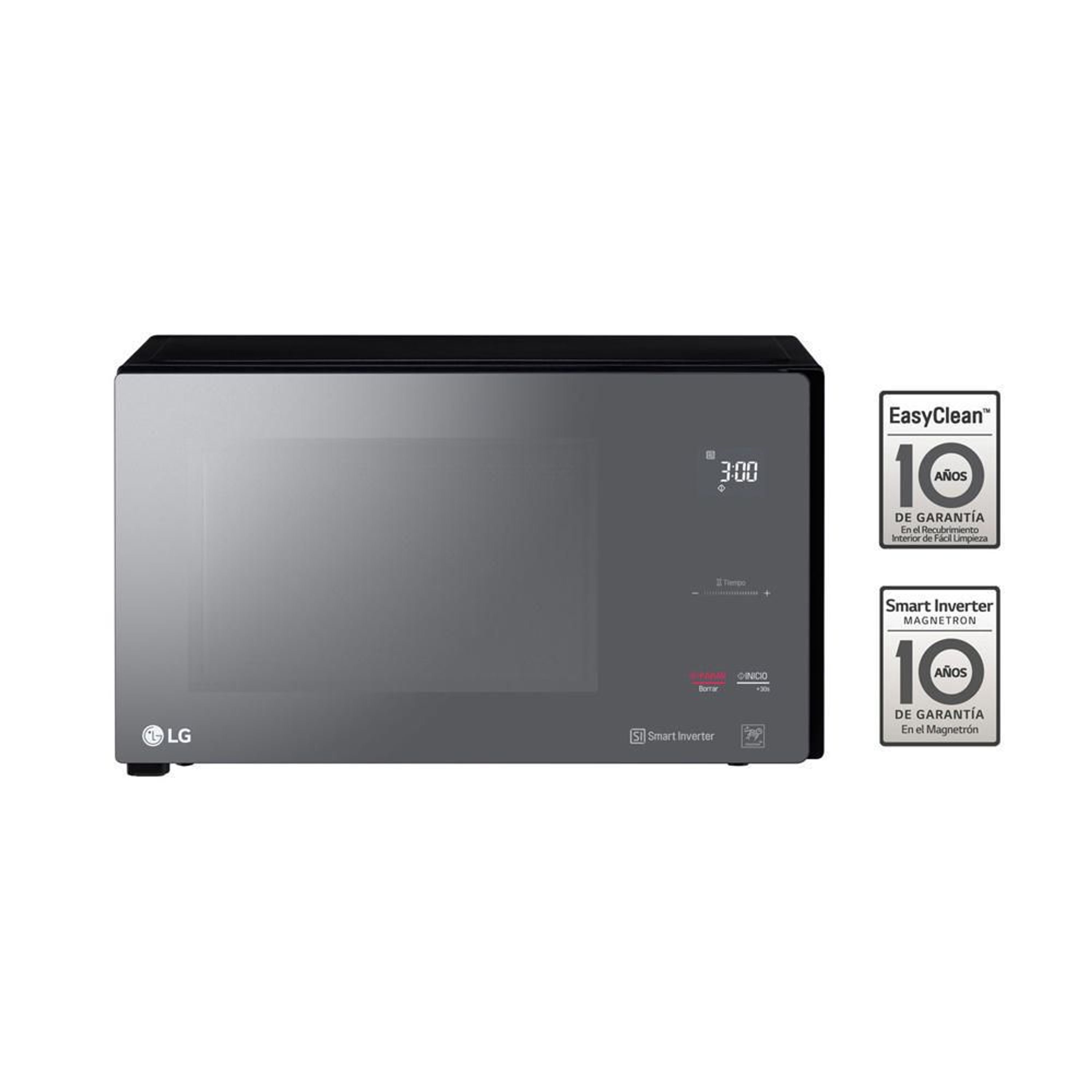 Horno Microondas LG 25L con Dorador MH6596DIR Negro - Shopstar