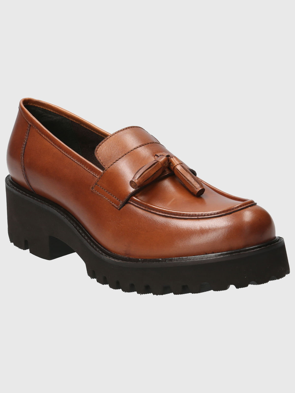 MOCASÍN HUSH PUPPIES CLOV MARRÓN PARA MUJER