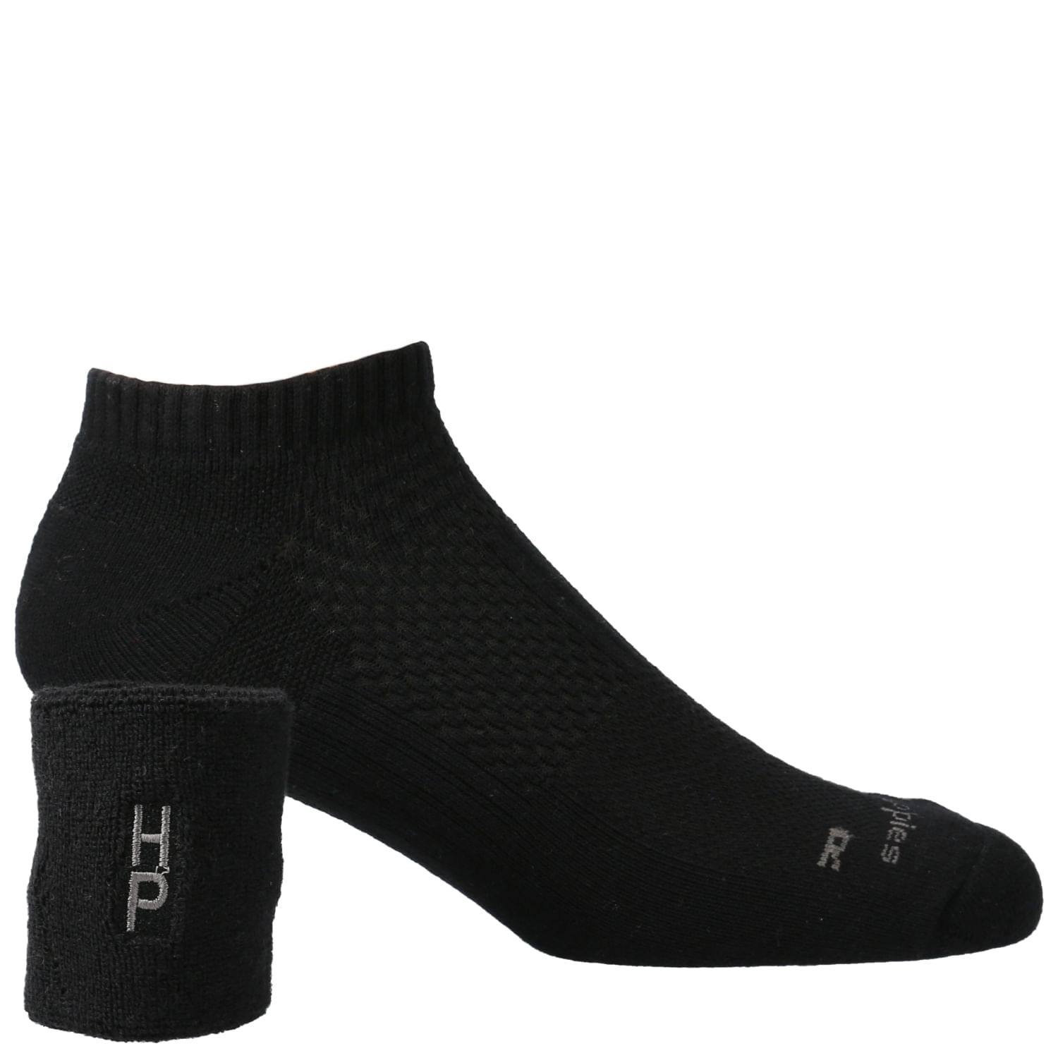 MEDIA HUSH PUPPIES ALGODÓN/SPANDEX CO COMFORT SPORT NEGRO PARA HOMBRE