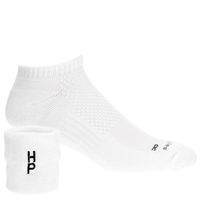 MEDIA HUSH PUPPIES ALGODÓN/SPANDEX CO COMFORT SPORT BLANCO PARA HOMBRE