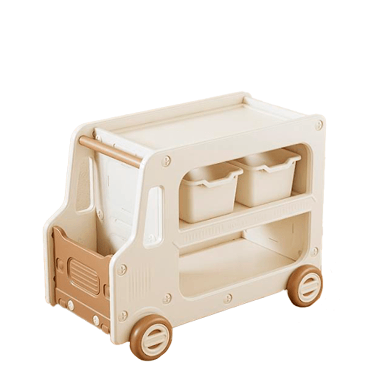 Camión Estante Marrón para Niños
