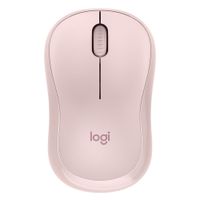 Mouse inalámbrico Logitech M240 silencioso, receptor usb, 4000 dpi, 3 botones, rosado