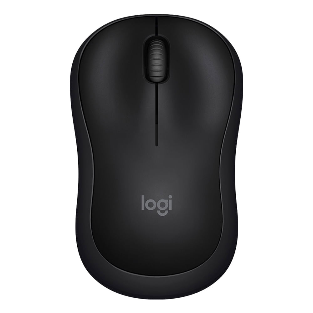 Mouse inalámbrico Logitech M240 silencioso, receptor usb, 4000 dpi, 3 botones, grafito