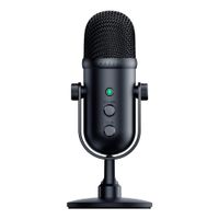 Micrófono gamer Razer Seiren V2 Pro Usb, negro