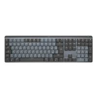 Teclado Logitech MX mecánico, inalámbrico, bluetooth, Usb, grafito