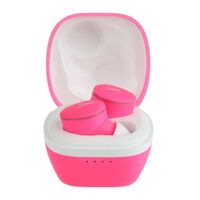 Audífonos bluetooth True Wireless Altec Lansing Nano Buds 3.0 resistente al agua IPX55, hasta 6 horas, control de música y llamadas, rosado