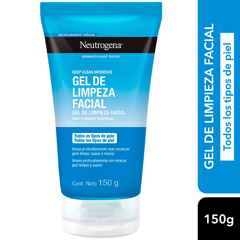 Gel de Limpieza NEUTROGENA Deep Clean Piel Mixta a Grasa Frasco 150g