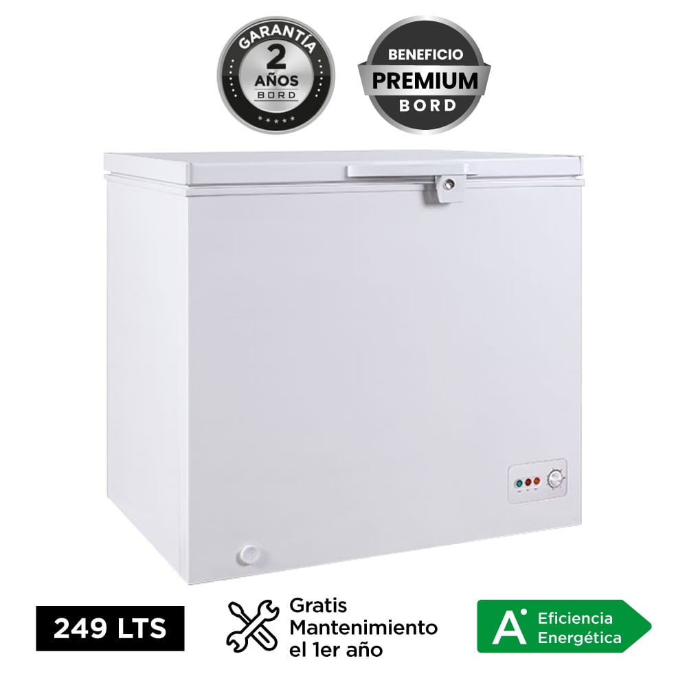 CONGELADOR BORD 249L BLANCO CO250B-M