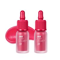 2 TINTA DE LABIOS INK AIRY VELVET N° 20 BEAUTIFUL CORAL PINK - PERIPERA