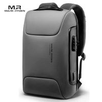 Mochila Antirrobo Mark Ryden Modelo Odyssey MR9116 Gris