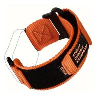 CORREA NYLON DEPORTIVA SMARTWATCH/APPLEWATCH 42/44/45/49MM - NARANJA