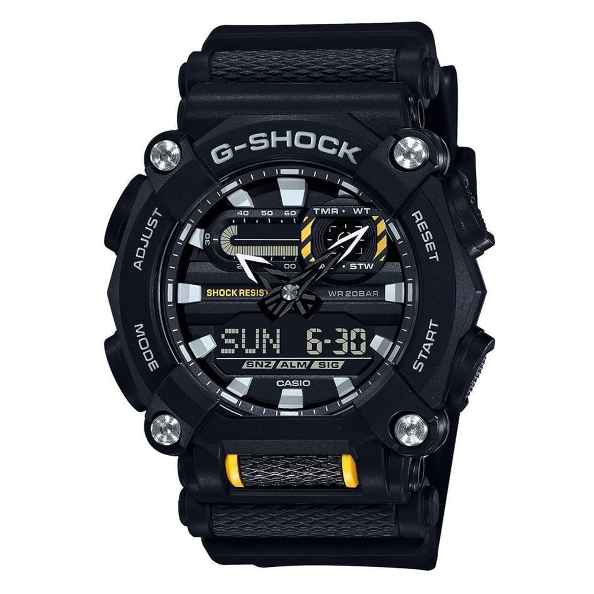 Reloj G-Shock Resina Negra con Gris GA-900 1AC G-SK-5