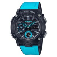 Reloj de Resina G-Shock GA-2000-1A2 Negro con Celeste G-SK-28